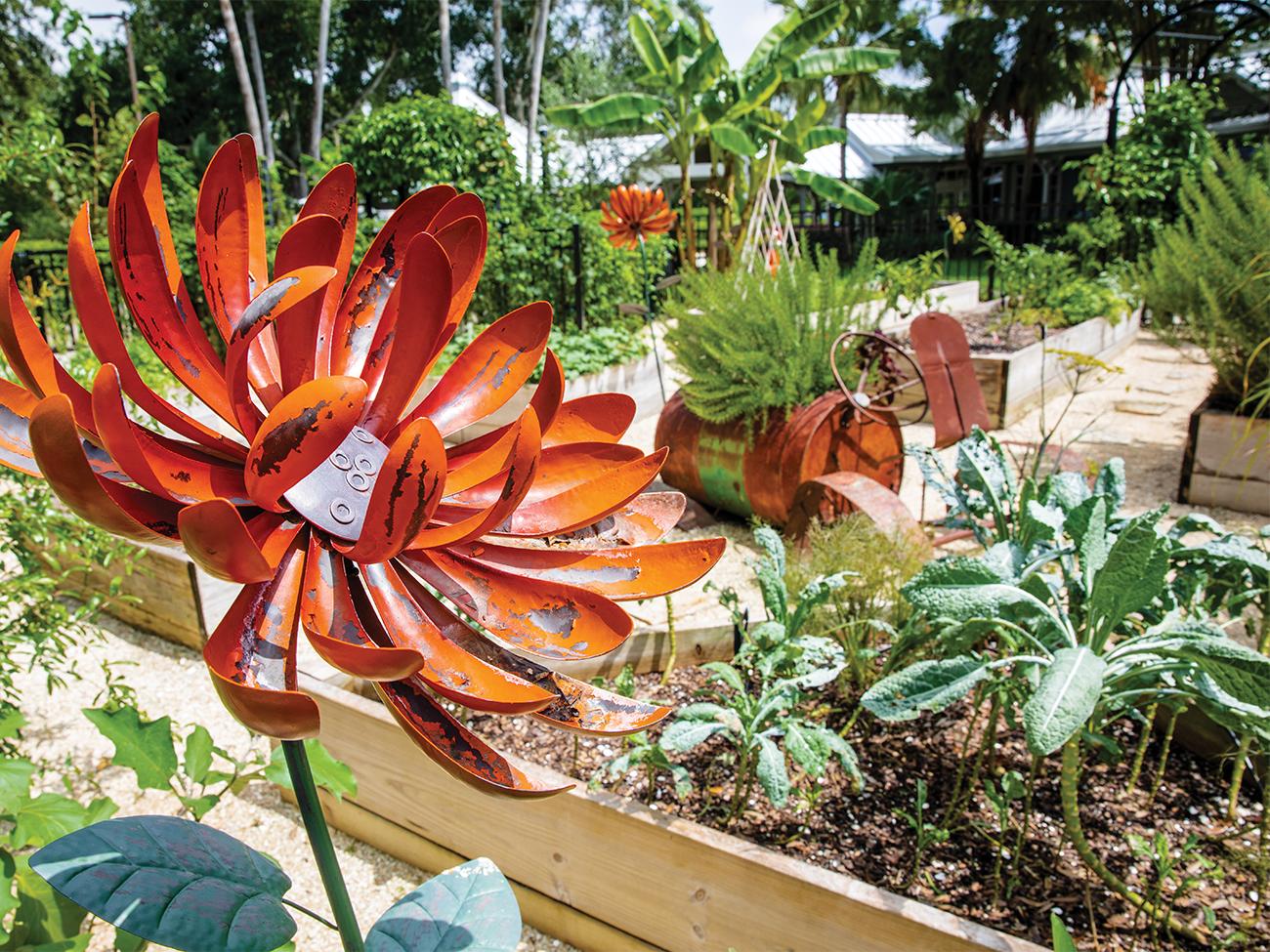 Resort Grounds - Herb Garden